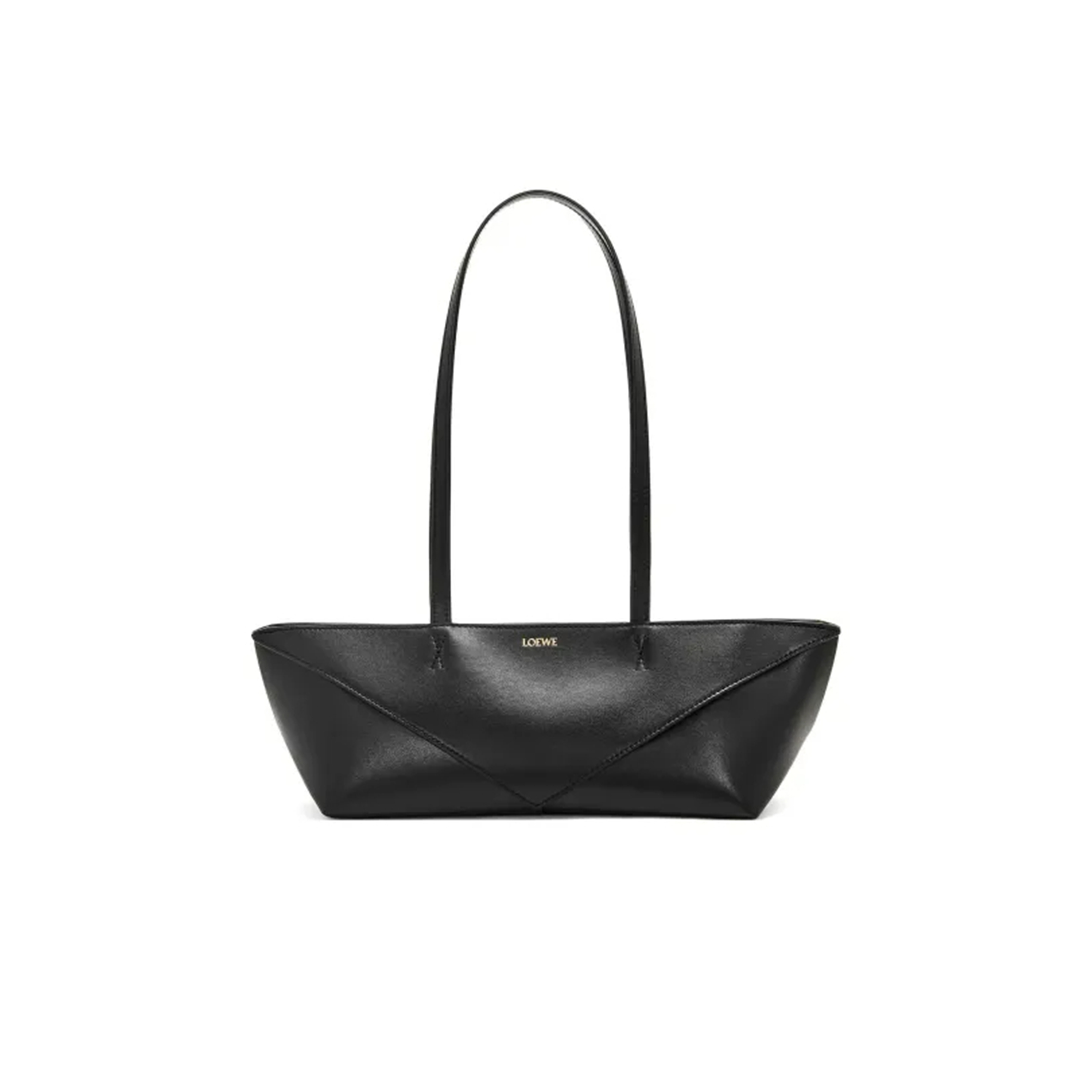 LOEWE CROPPED PUZZLE FOLD IN SHINY CALFSKIN A779PTEX01-1100 (39*12*12cm)